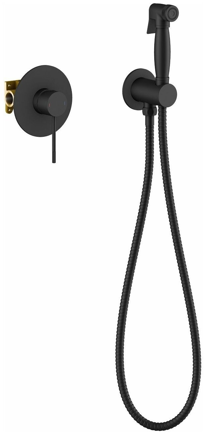 

Смеситель для биде Timo Saona 2389/03SM черный