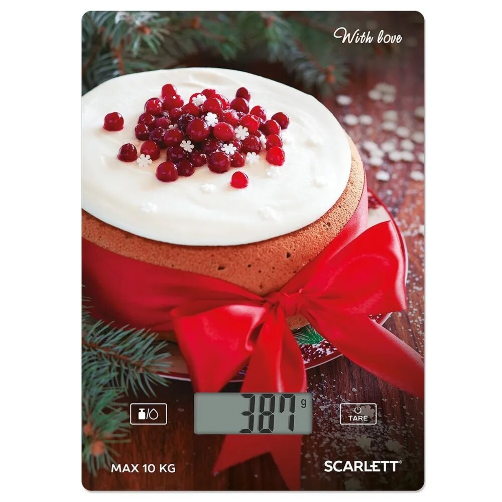 

Кухонные весы Scarlett SC-KS57P79 With Love