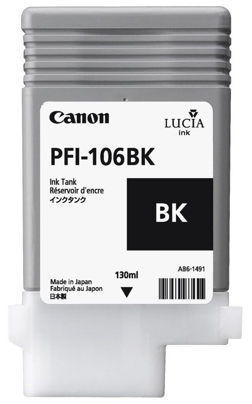 

Картридж Canon PFI-106BK (6621B001)