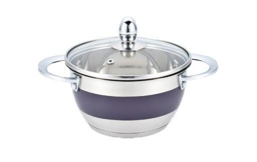 

Кастрюля Green Point 2211P-GP фиолетовый