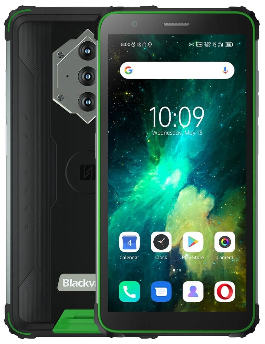 

Телефон Blackview BV6600 4/128Gb зеленый