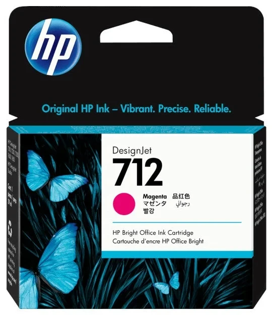 

Картридж HP 712 3ED68A пурпурный