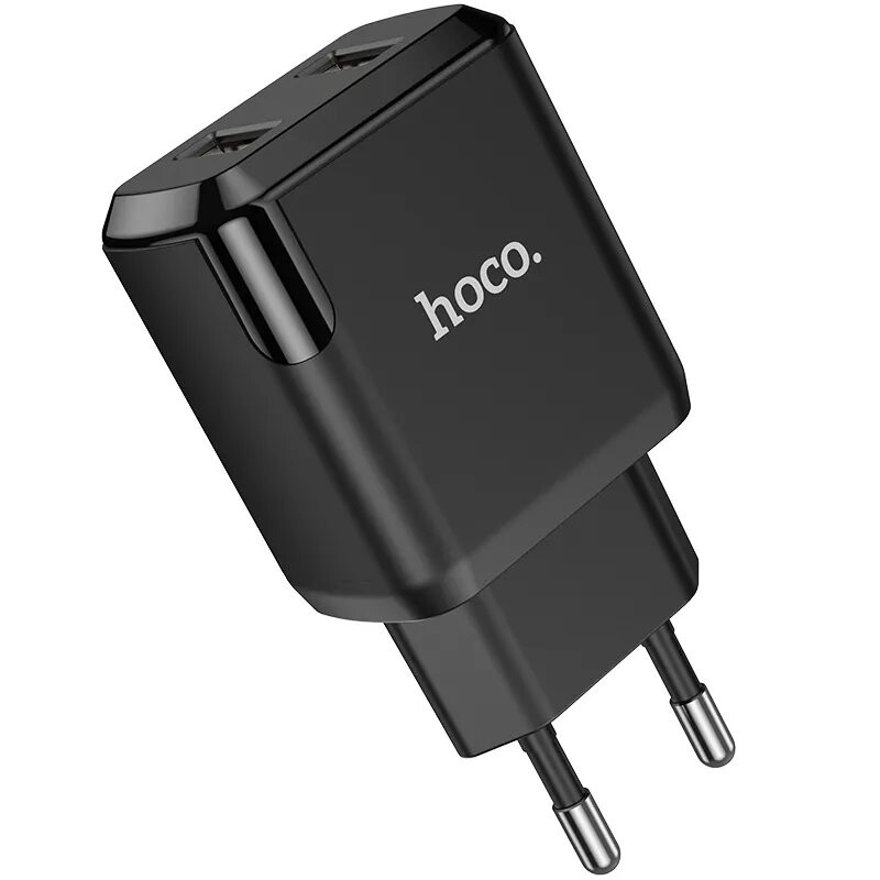 

Сетевое зарядное устройство Hoco N7 2USB 2.1A черный (6931474740540)