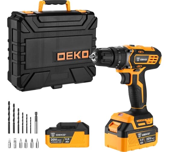 

Шуруповерт Deko DKCD20 IMPACT (063-4420)