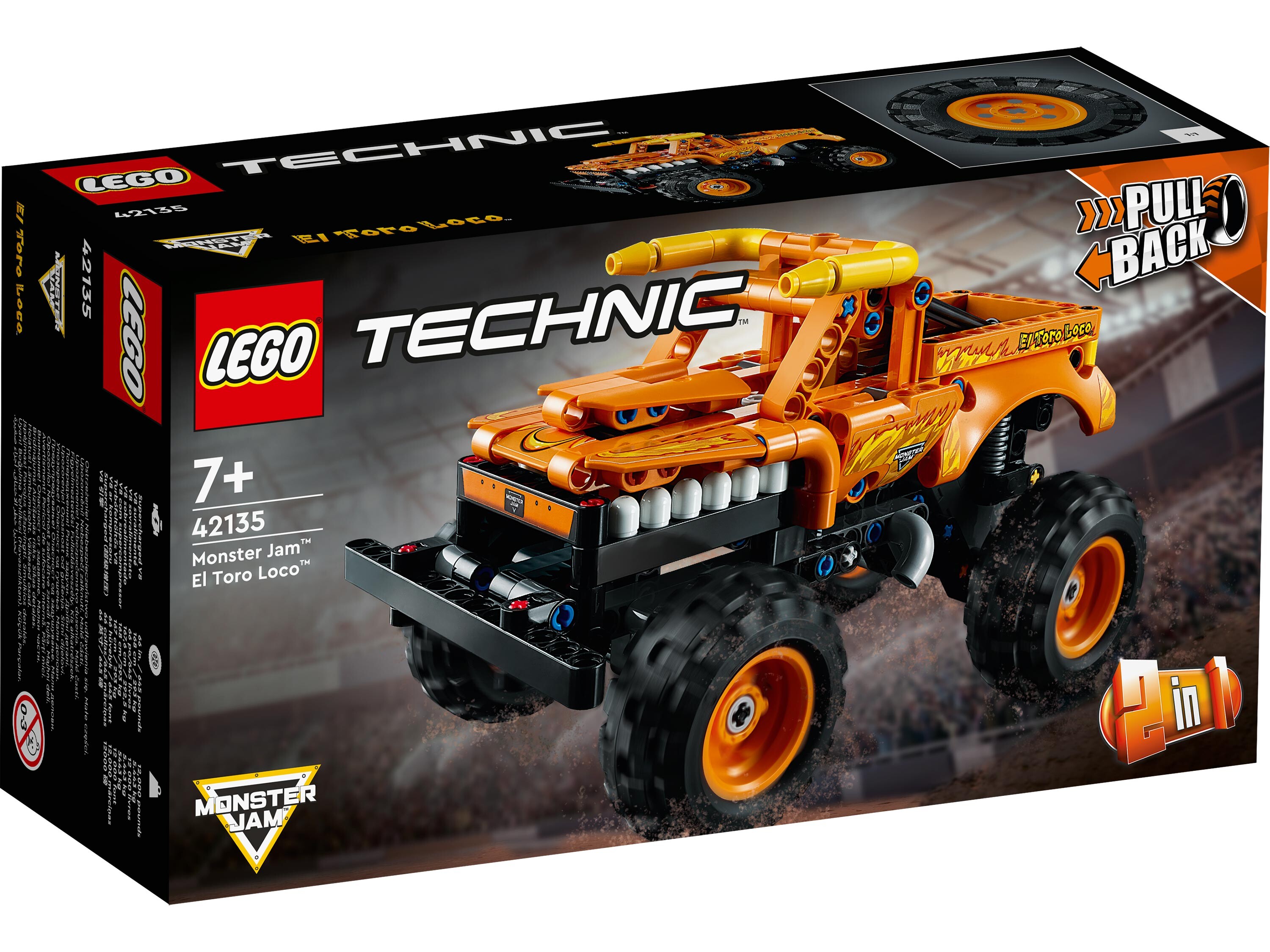 

Конструктор LEGO Technic Monster Jam El Toro Loco (42135)
