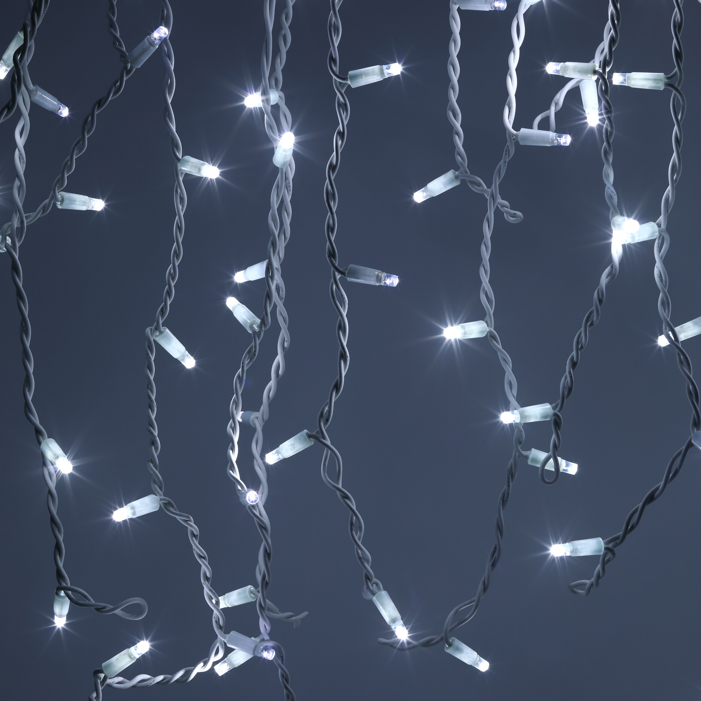 

Гирлянда Эра Бахрома 100LED 2х0,7м, холодный белый свет, 220В (Б0051890)
