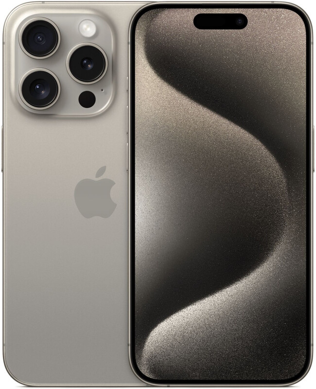 

Телефон Apple iPhone 15 Pro (A3101) 128Gb титан (MTU93J/A)