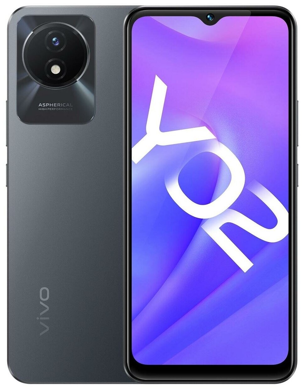 

Телефон Vivo Y02 2/32GB Cosmic Grey (V2217)