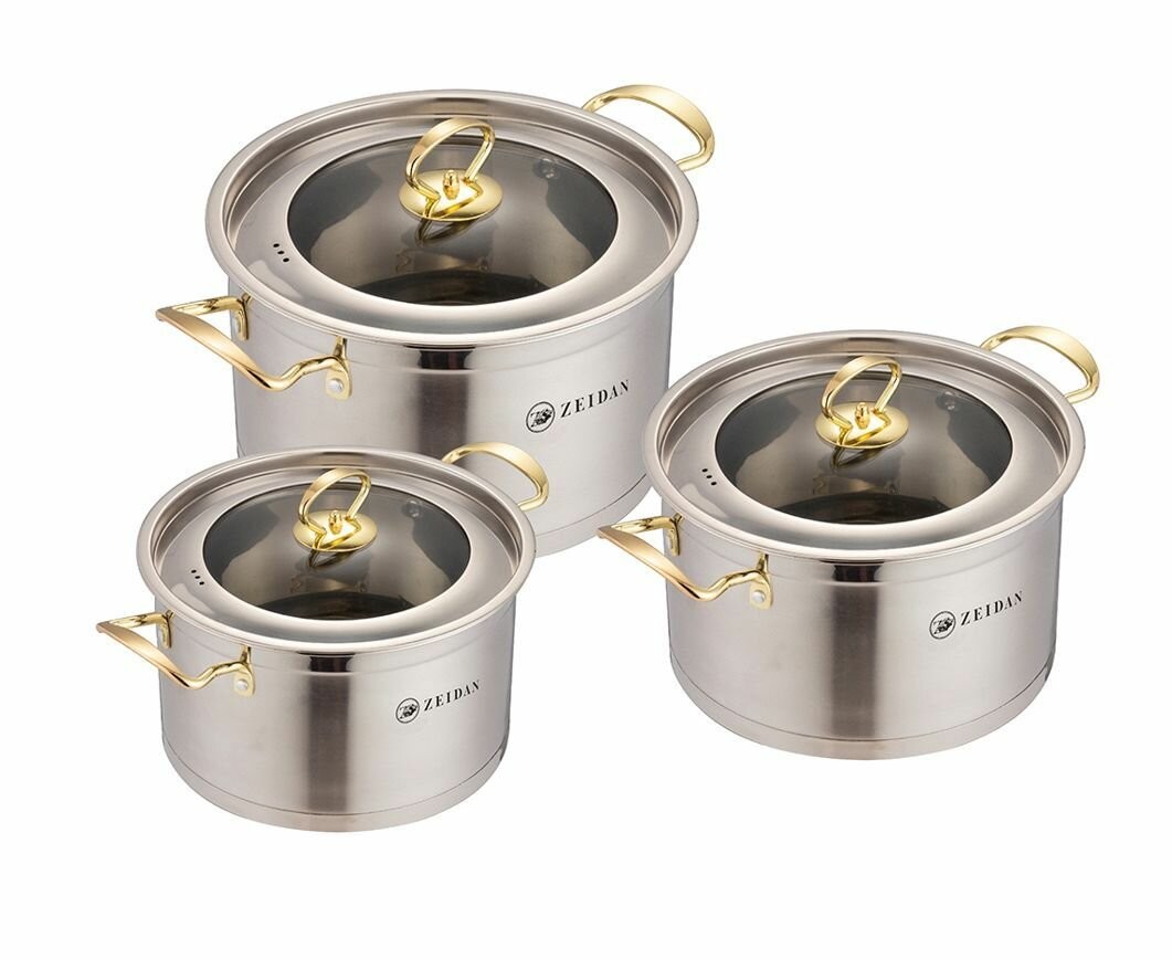 

Набор посуды Zeidan Z-50652 GOLD