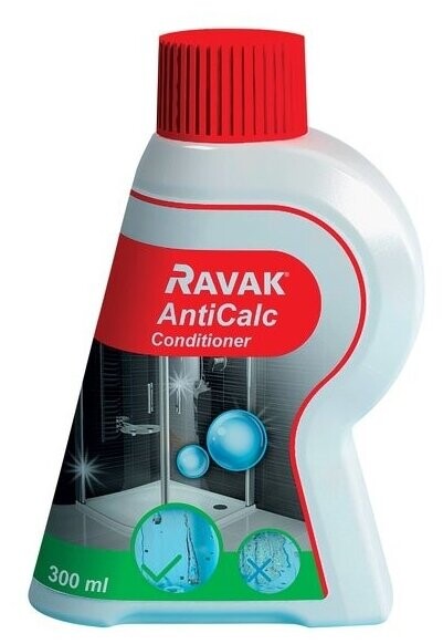 

Чистящее средство Ravak Anticalc conditioner 300мл (B32000000N) Средство для обновления защитного покрытия стекла
