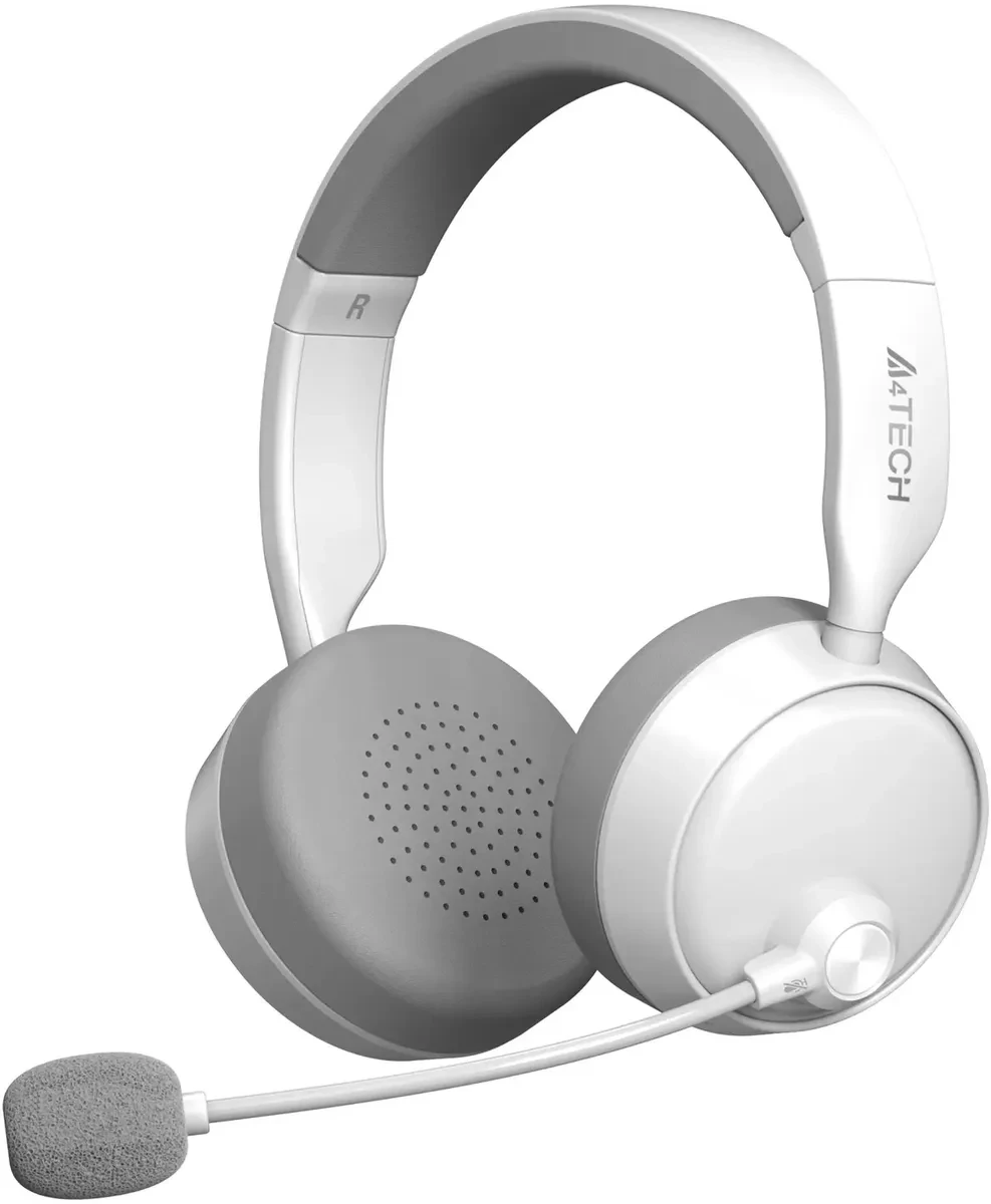 

Компьютерная гарнитура A4Tech BH230 белый/серый