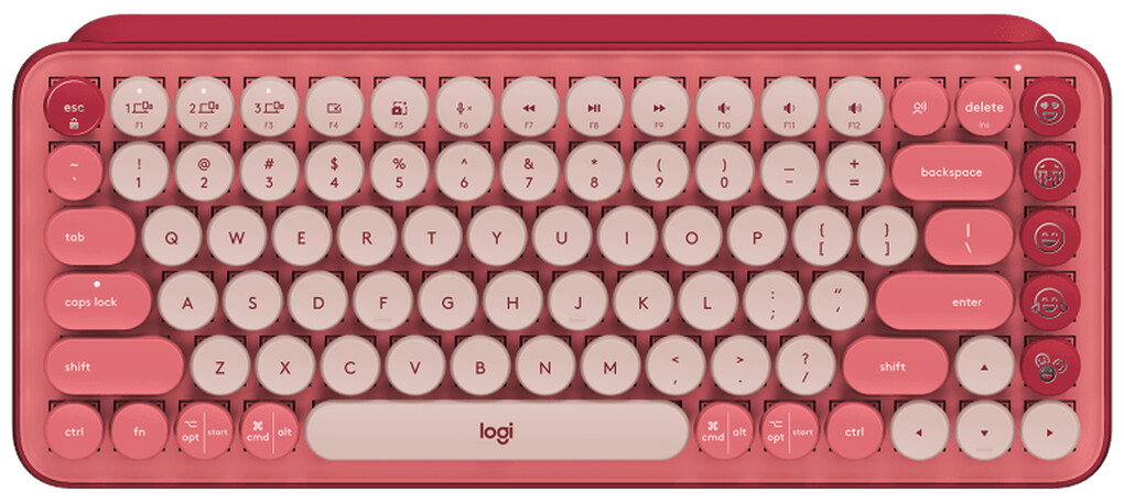 

Клавиатура Logitech POP Keys розовый/красный (920-010718)