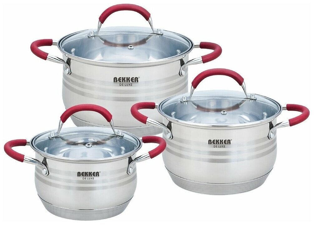 

Набор посуды Bekker BK-1768 6пр