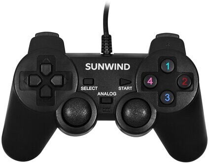 

Геймпад SunWind SW-GP100M черный