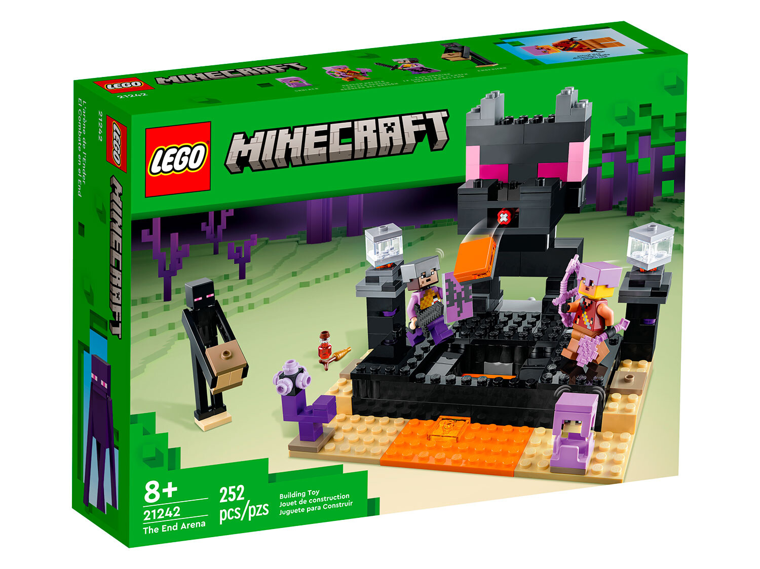 

Конструктор Lego Minecraft Конечная арена (21242)