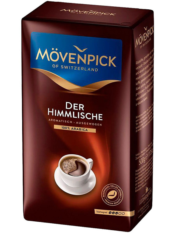 

Кофе Movenpick Der Himmlische 500г молотый (1783)