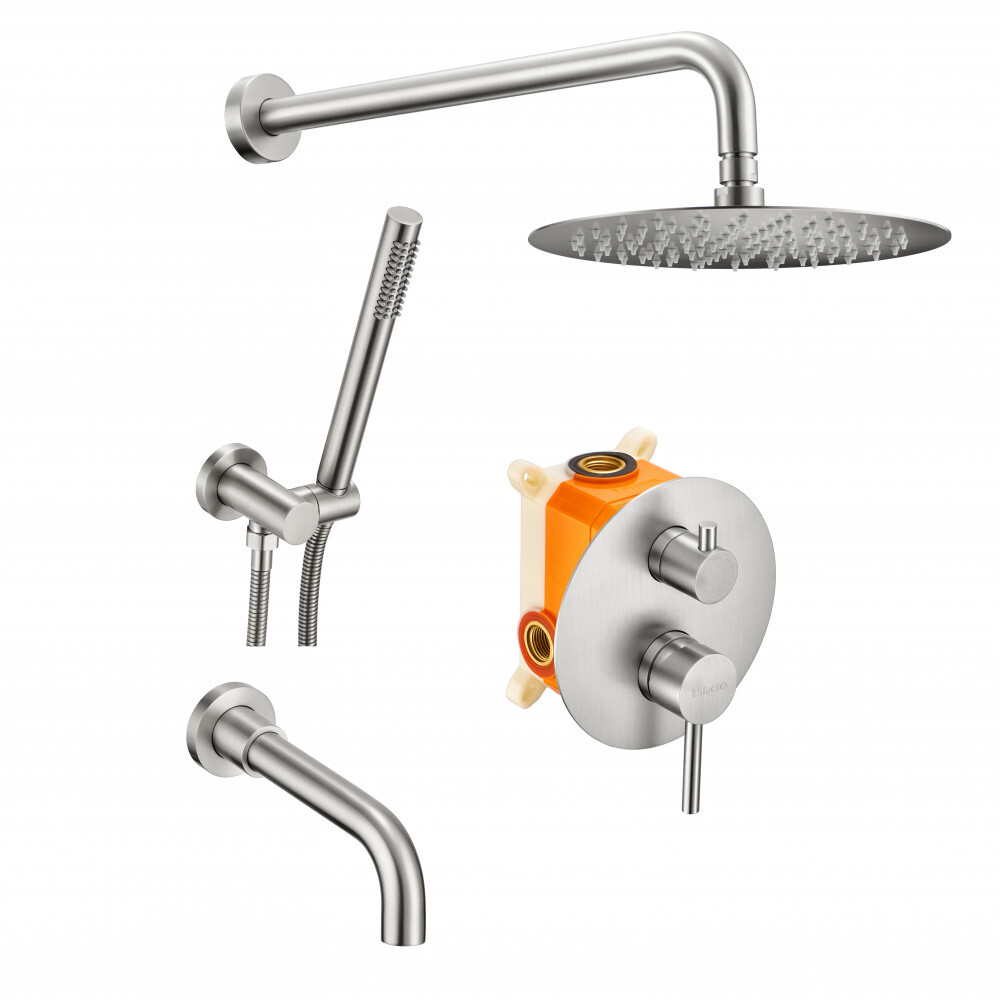 

Душевая система Milacio Ultra MCU.150.SS сталь нержавеющая