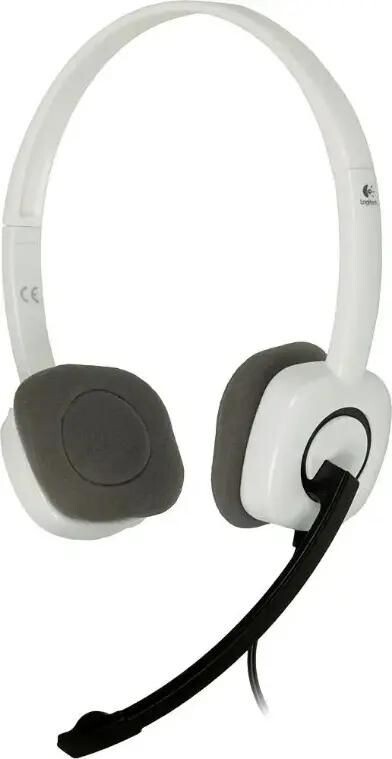 

Компьютерная гарнитура Logitech H150 белый/черный (981-000453)