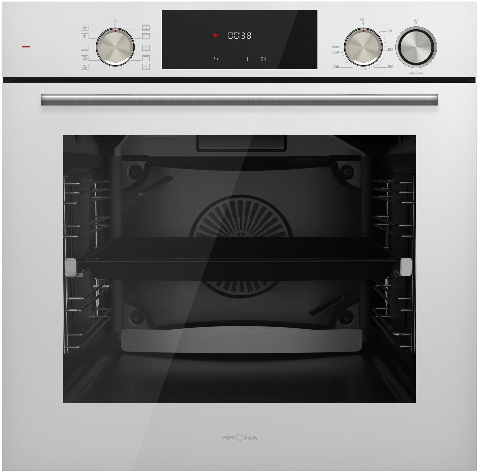 

Электрический духовой шкаф Krona NEBULA steam 60 WH