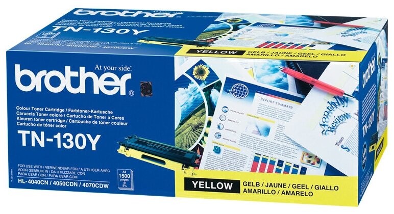 

Картридж Brother TN130Y желтый