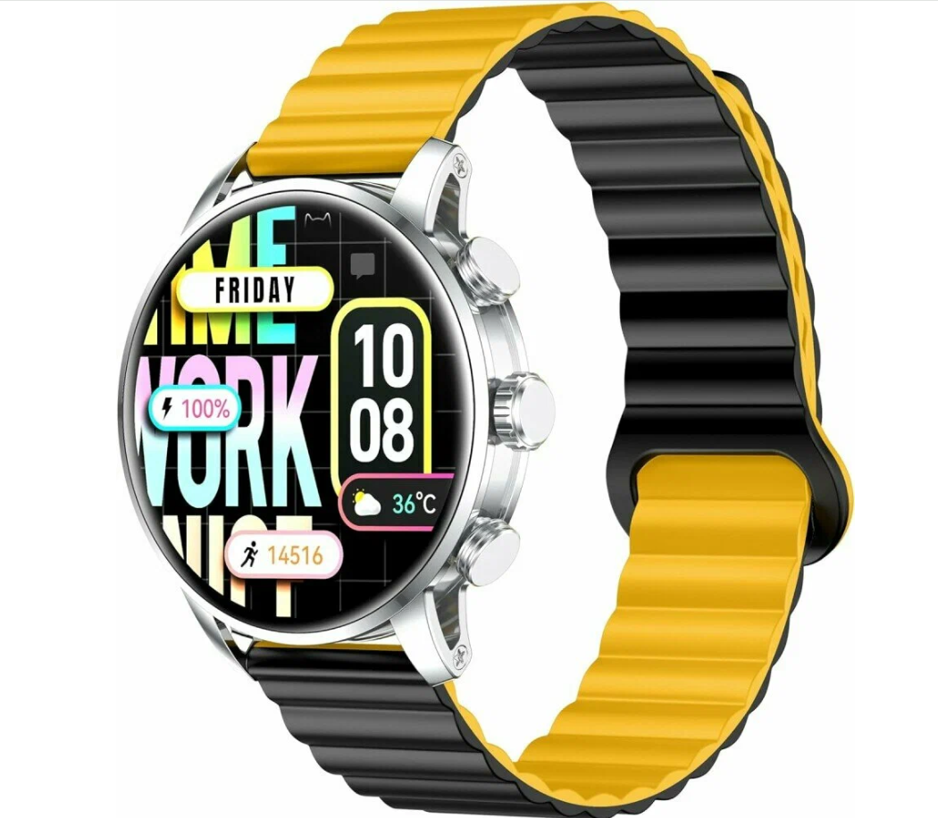 

Умные часы Kieslect Calling Watch Kr2 черная нержавеющая сталь (YFT2069EU)
