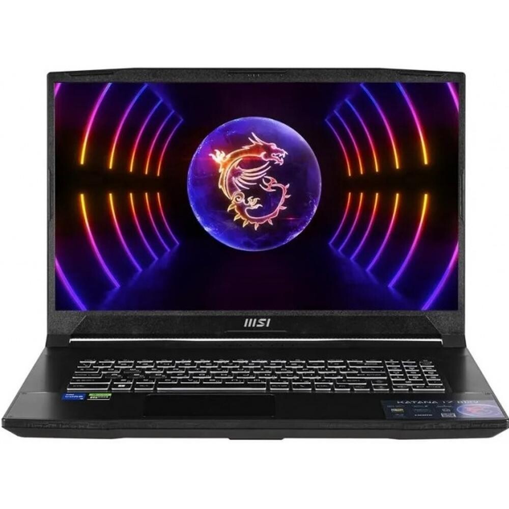 

Ноутбук MSI Katana 17 B13UCX-1428XRU i5 13420H/16Gb/512Gb SSD/noOS black (9S7-17L541-1428)