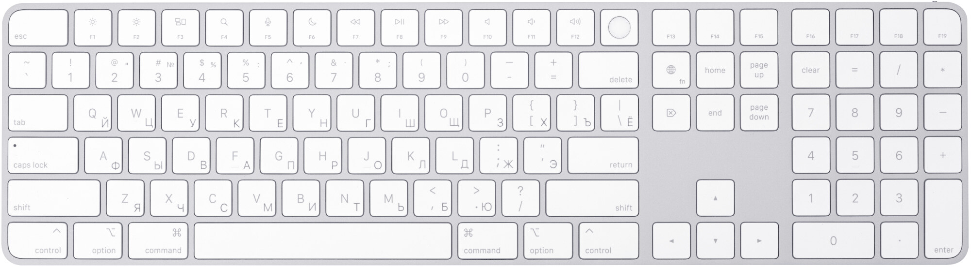 

Клавиатура Apple Magic Keyboard с Touch ID (MK2C3ZA/A)