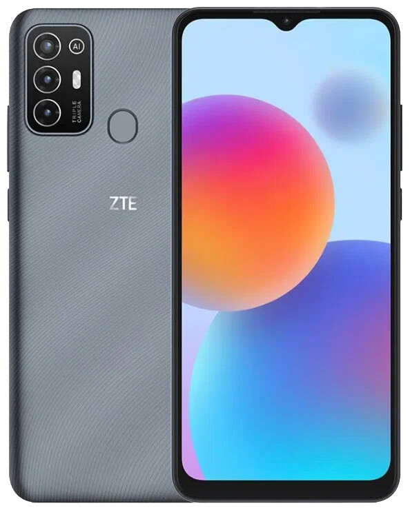 

Телефон ZTE Blade A52 4/64Gb серый