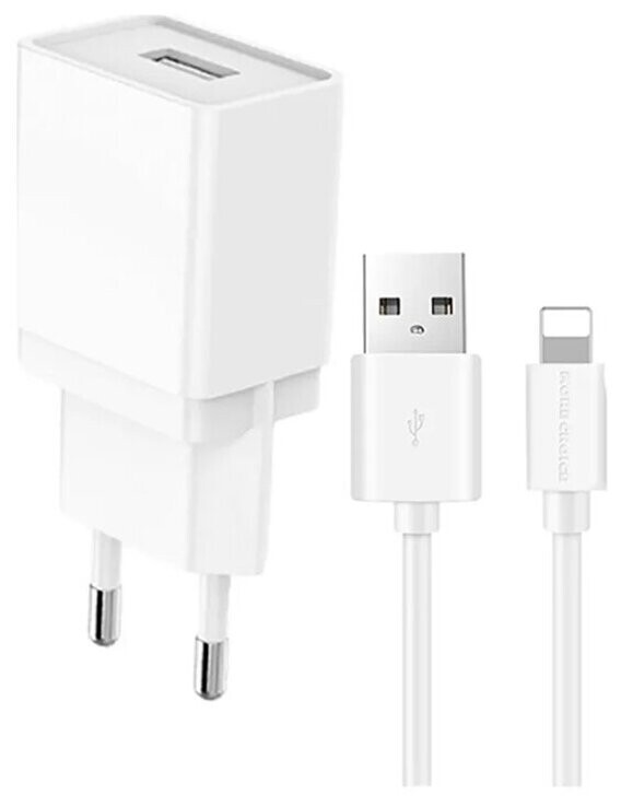 

Сетевое зарядное устройство More choice NC33m White (4627151190914)