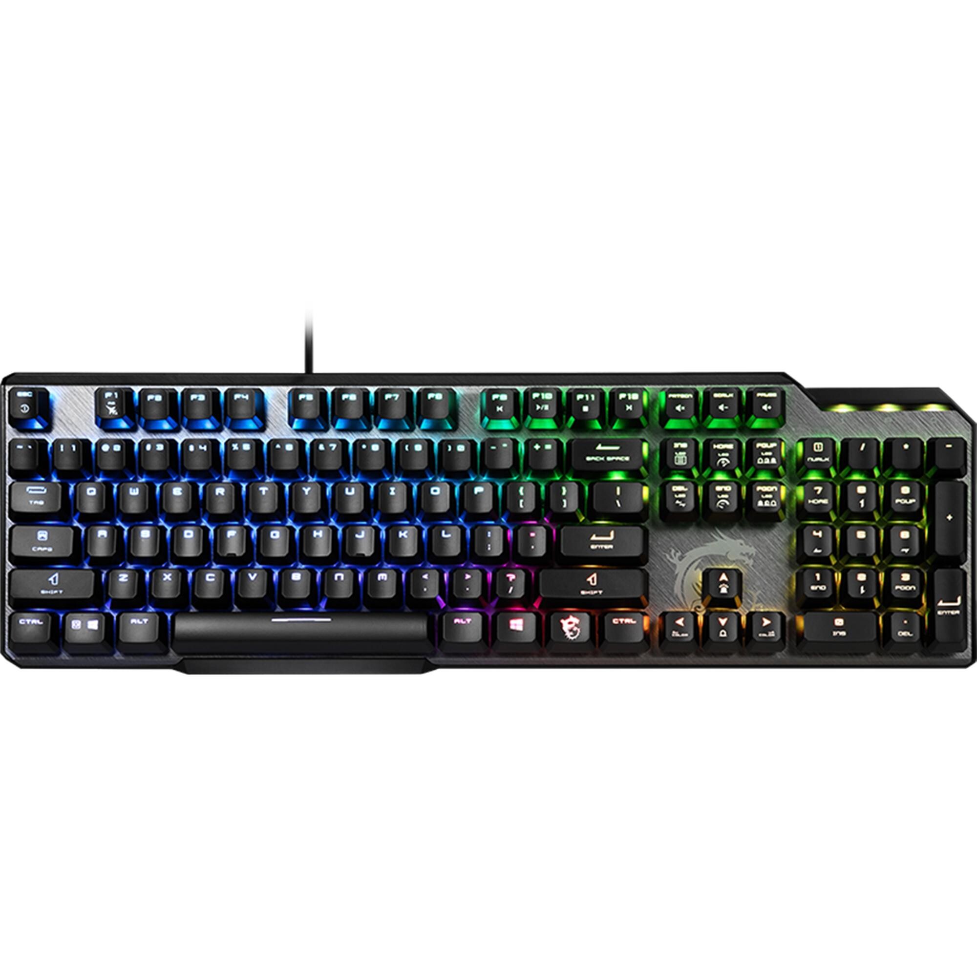

Клавиатура MSI VIGOR GK50 ELITE LL RU черный