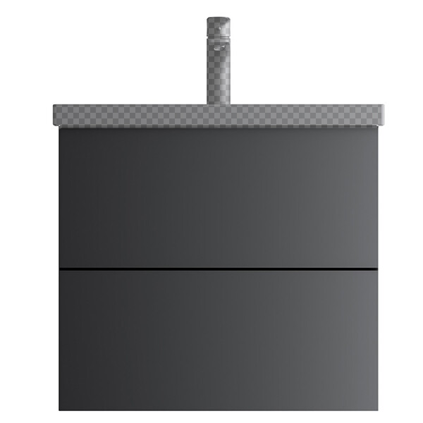 

Тумба Am.Pm GEM M90FHX06022BM черный матовый