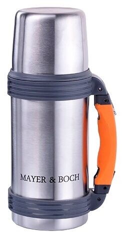 

Термос Mayer & Boch 28043 серебристый/оранжевый
