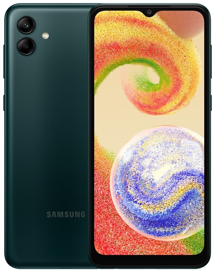 

Телефон Samsung Galaxy A04 4/64Gb Green (SM-A045)