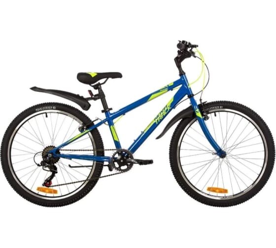 

Велосипед для подростков NOVATRACK 24SHV.RACER.12DBL23 синий