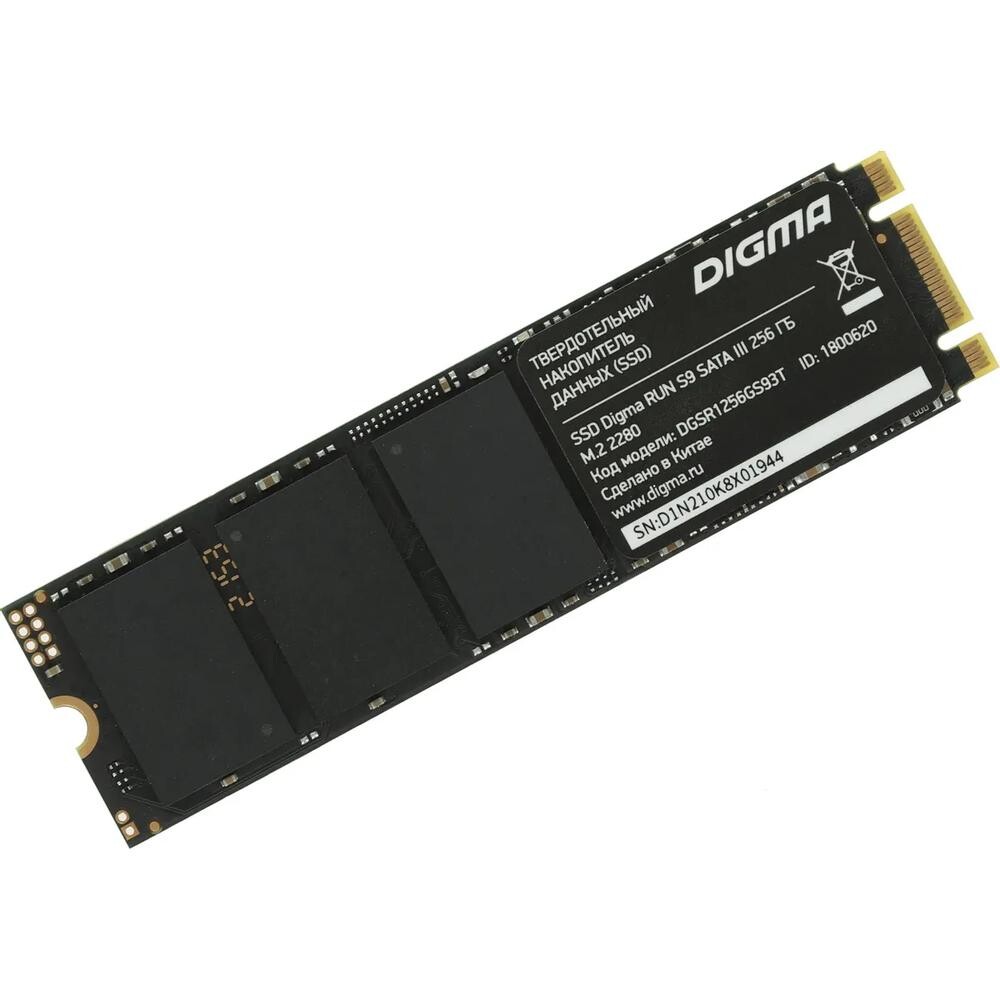 

SSD накопитель Digma Run S9 256Gb (DGSR1256GS93T)