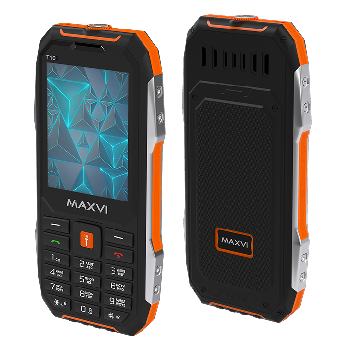 

Телефон Maxvi T101 Orange