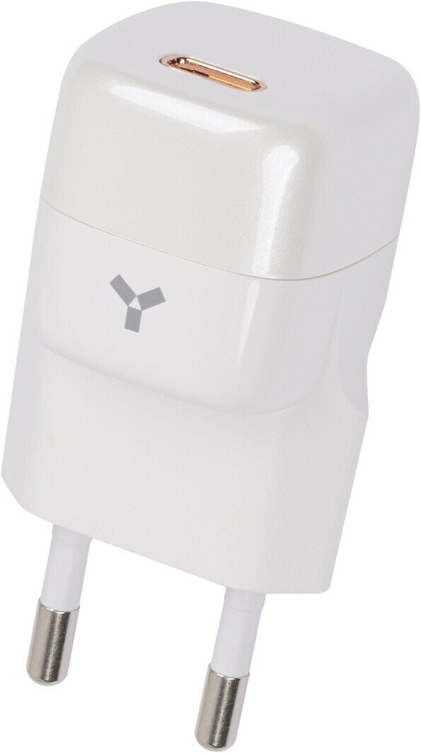 

Сетевое зарядное устройство AccesStyle Grape 20WC White Silver