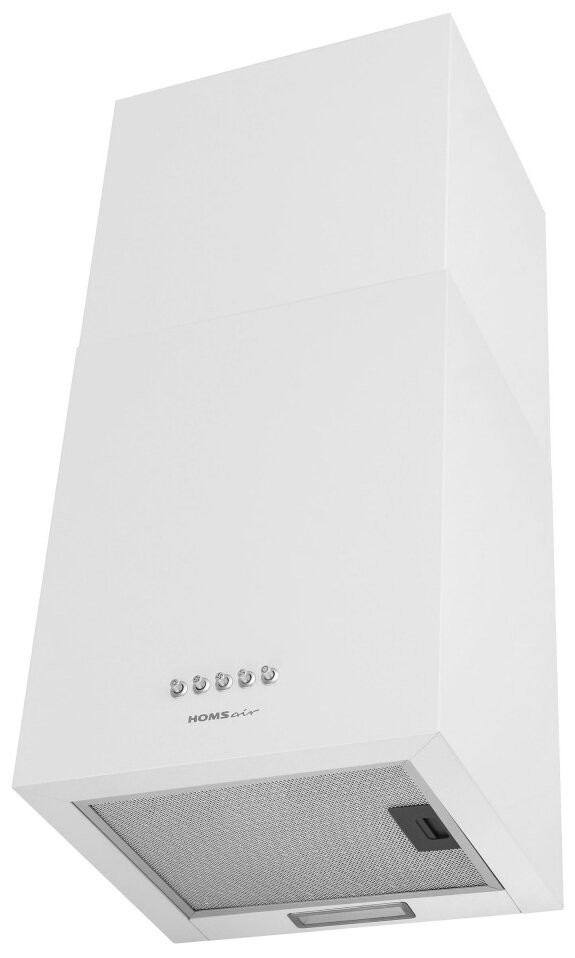 

Каминная вытяжка Homsair PHLOX Push 40 белый
