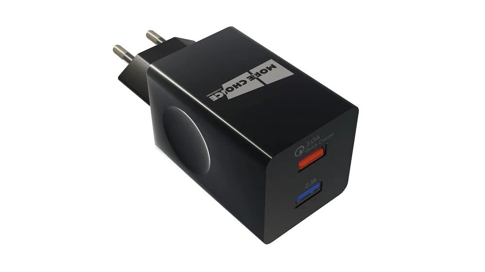 

Сетевое зарядное устройство More choice NC55QC Black (4627151194981)