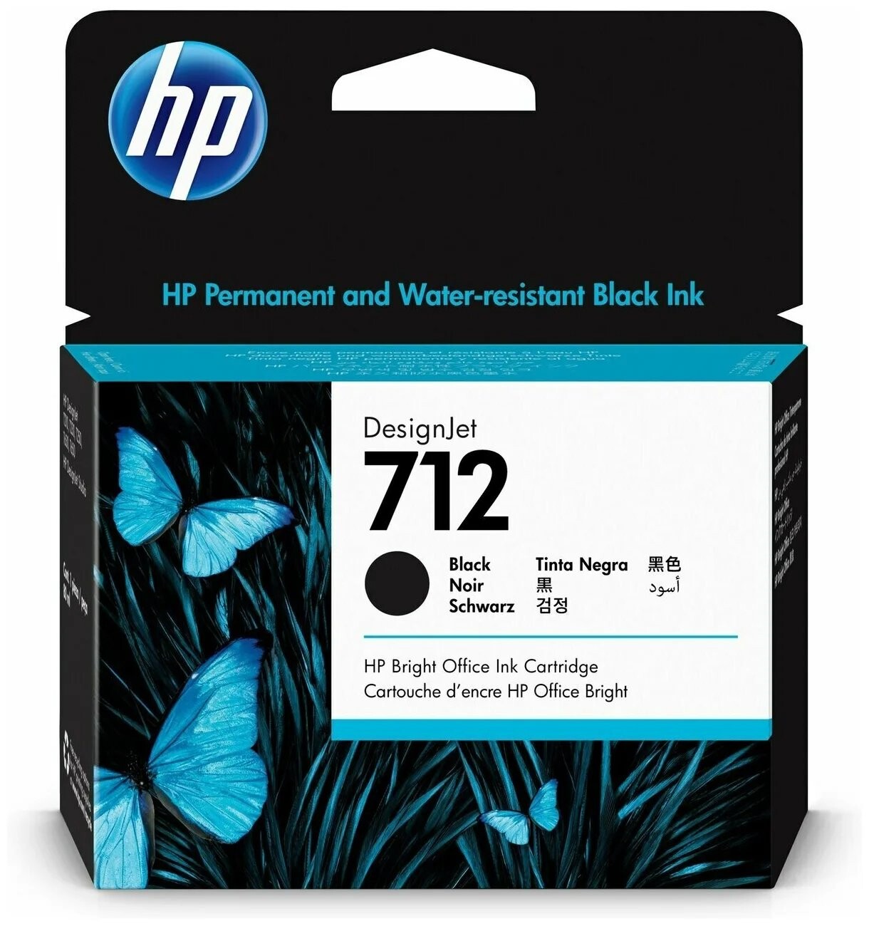 

Картридж HP 712 3ED71A черный