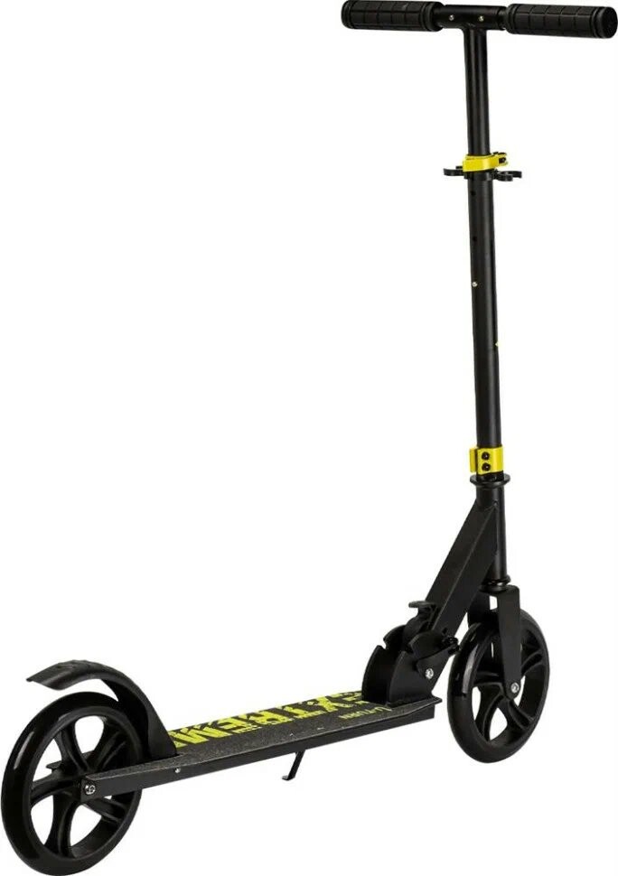 

Самокат Рыжий кот EXTREME 2-х колесный (колеса PU 180мм, 88,5х102,5см, до 80кг) желтый (СМК-1847 ПП-00218030)