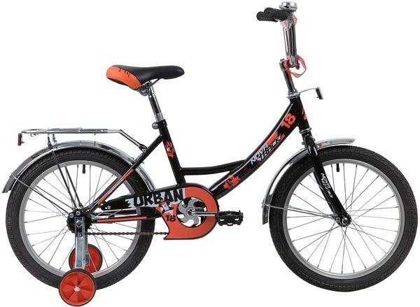 

Велосипед для малышей NOVATRACK 183URBAN.BK22 чёрный