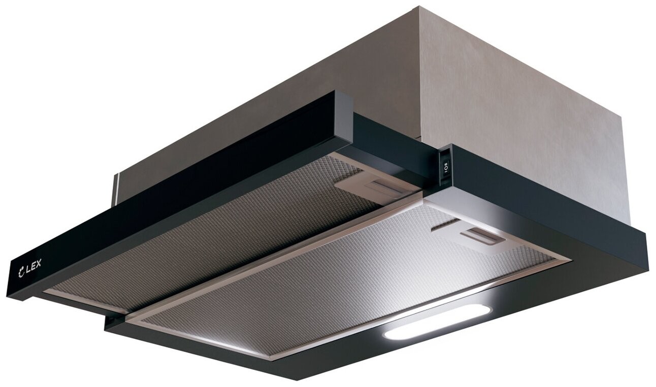 

Встраиваемая вытяжка LEX HONVER 500 BLACK