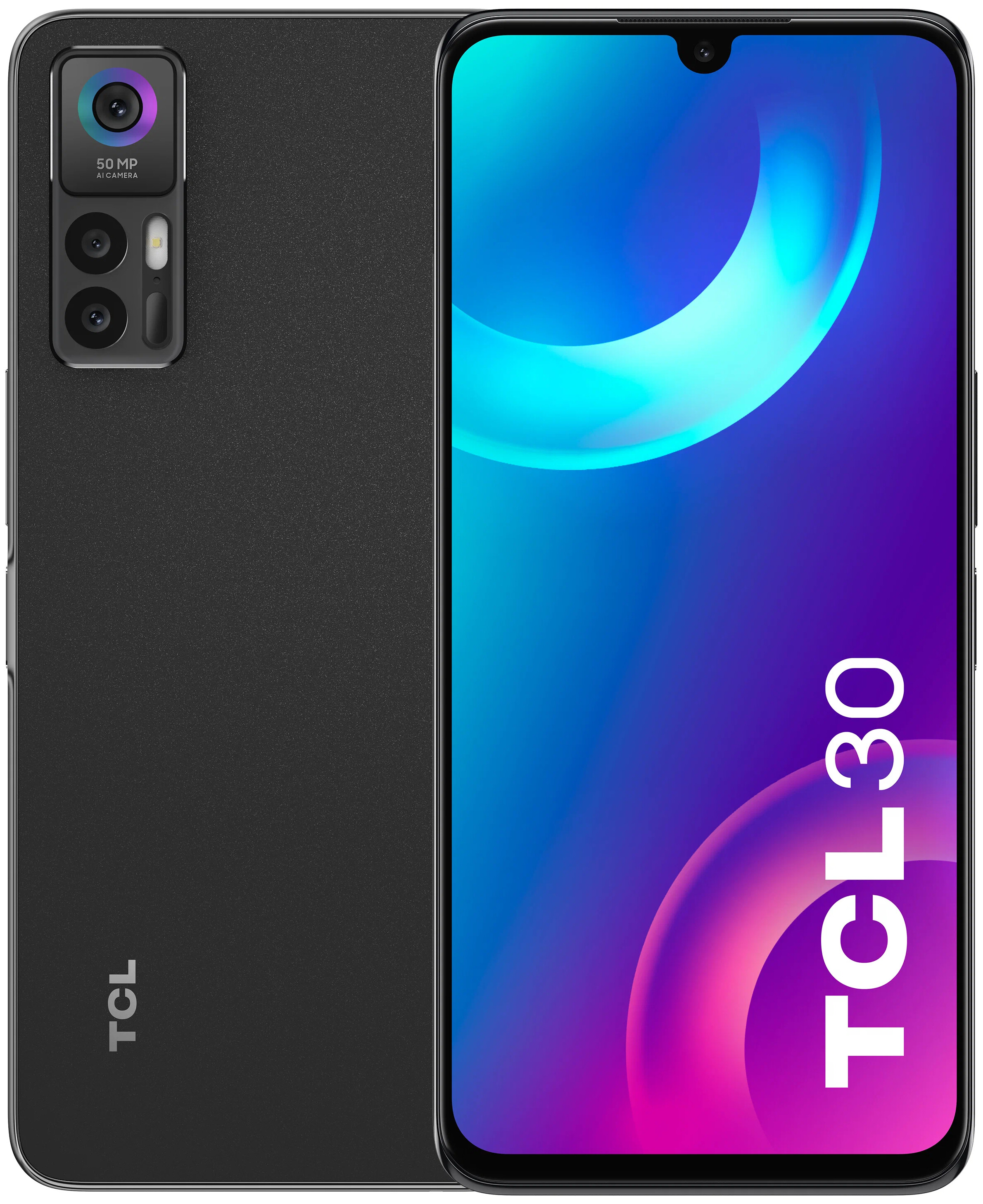 

Телефон TCL 30 4/64Gb черный