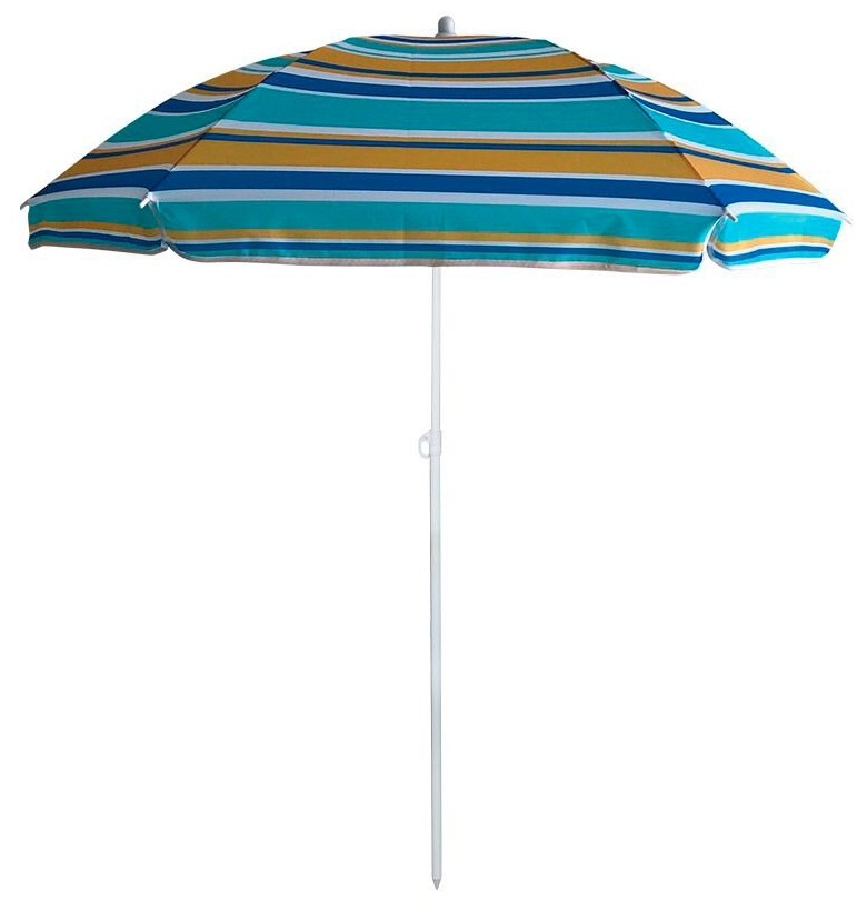 Пляжный зонт Ecos BU-61 D130см, складная штанга 170см (999361)