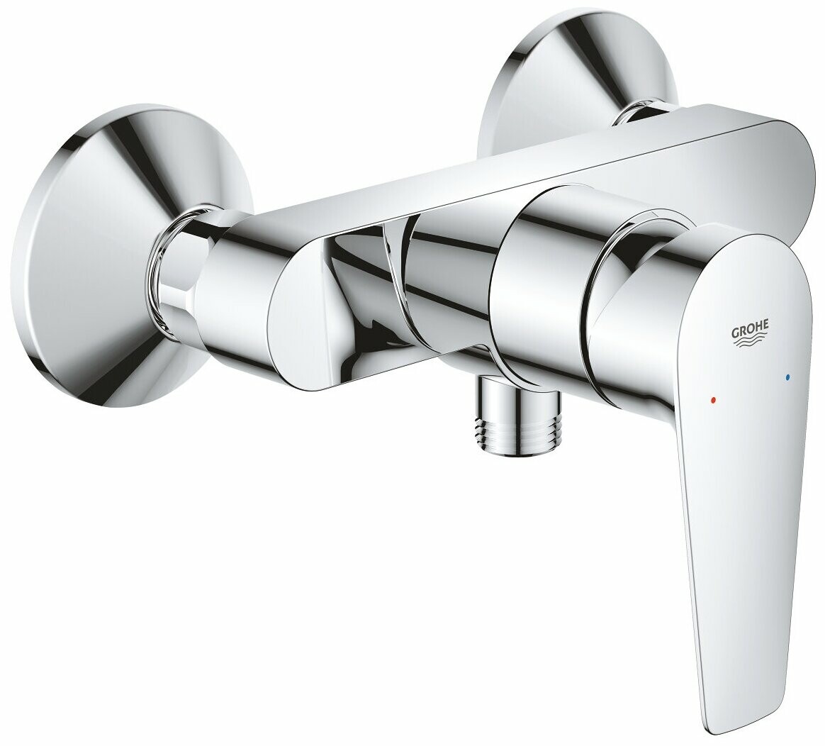 

Смеситель для ванны Grohe BauEdge 23635001 хром