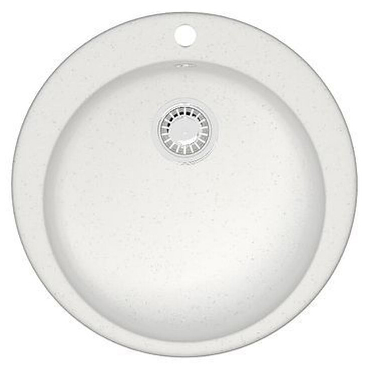 

Кухонная мойка Azario Vital Белая (50,7x50,7x20) сифон+герметик (CS00078342)