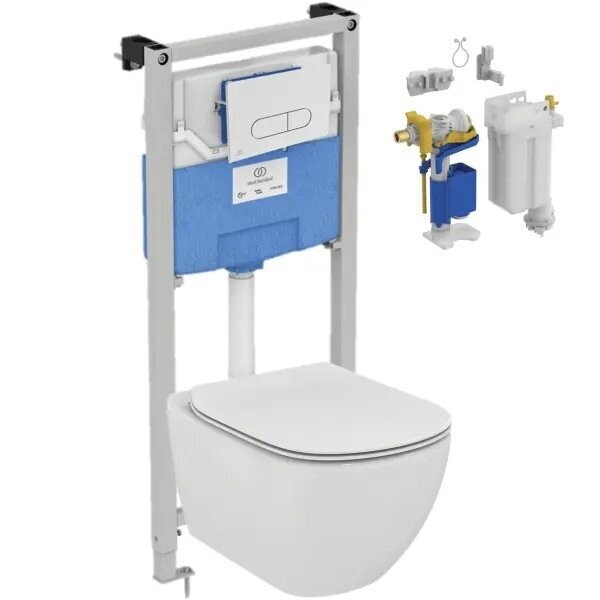 

Комплект инсталляции Ideal Standard R029901 CET (T007901, T352701, R020467 инсталляция + R0117AA OLEAS M1 клавиша, R018667 SmartFlush)