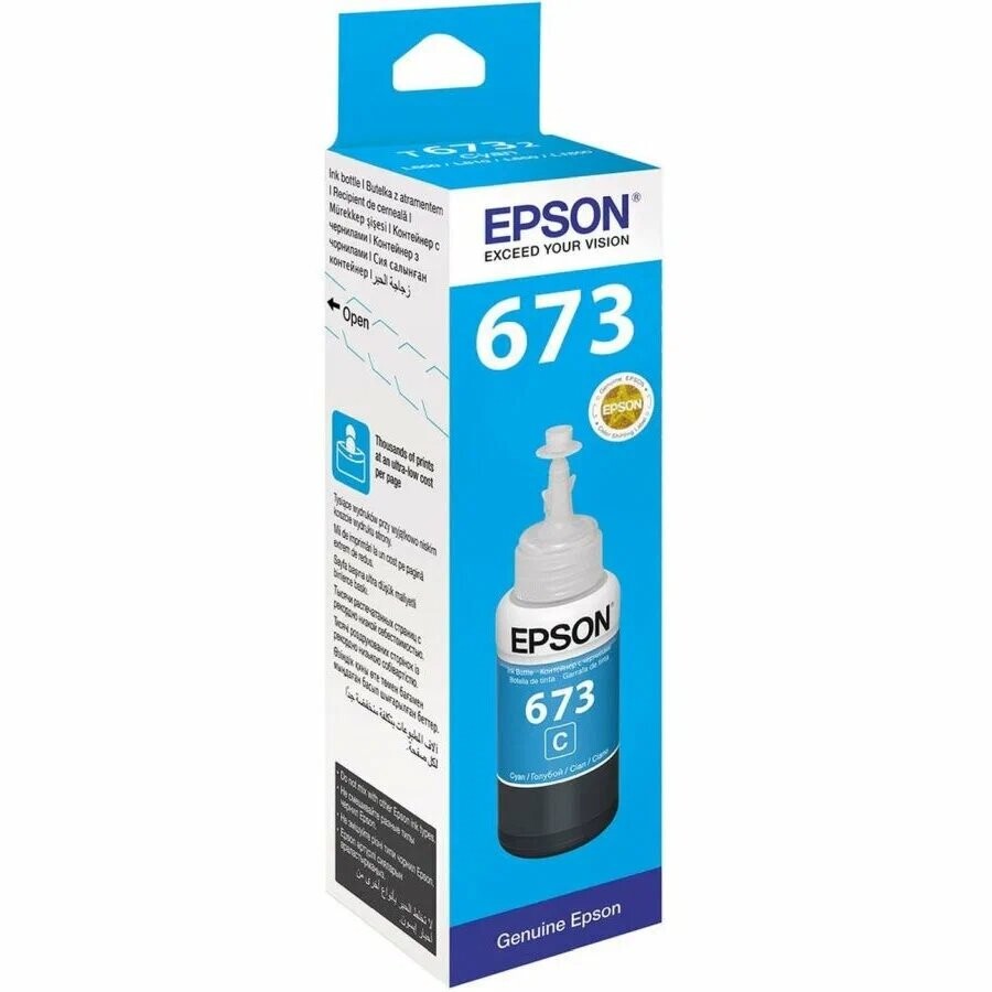 

Чернила для картриджа Epson C13T673298 голубой