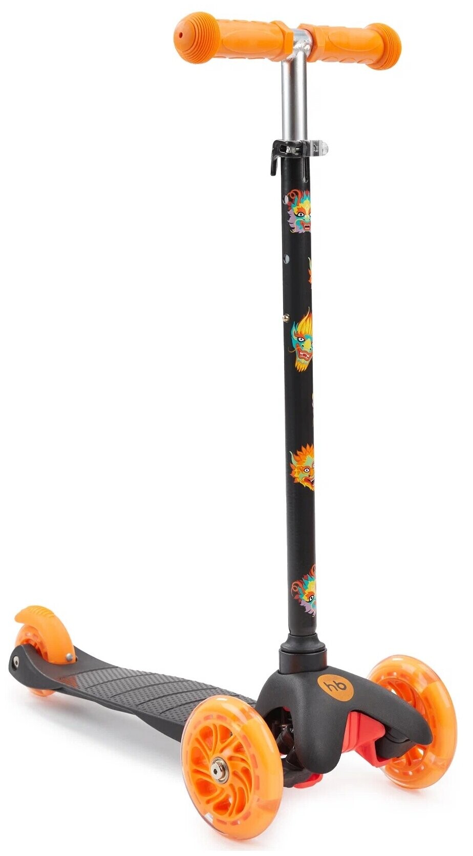 

Самокат Happy Baby TORNADO black (50005)